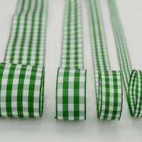 JAM Paper 2.5 Gingham Diagonal Linen Wire Ribbon