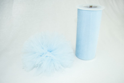 Gala Sparkle Tulle Surf Blue