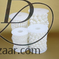 Pearl String Beads White