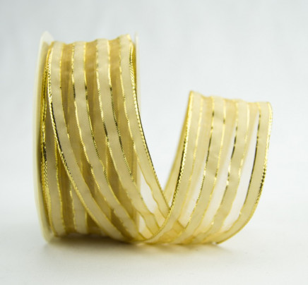 Wired Royalty Stripes Ivory / Gold