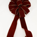 Waterproof Wired Velvet Bow Happiness