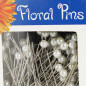 Floral Pearlized Head Pins