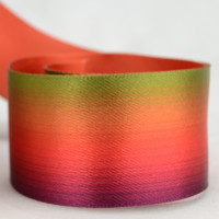 Wired Ombre Double Faced Satin Ribbon