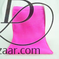 Wired Shantung Shimmering Taffeta Satin Back Ribbon Vibrant Pink