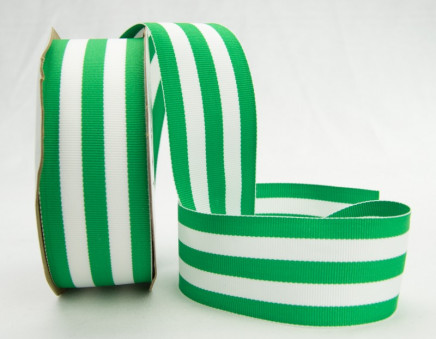 Grosgrain Mono Stripes Emerald