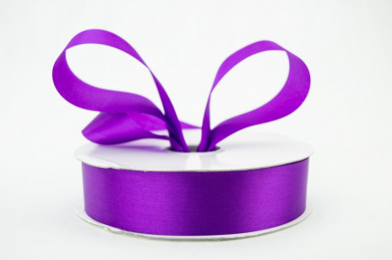 Outdoor Satin Polyester Ribbon Purple