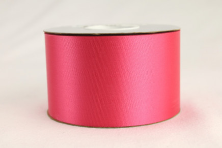 #9 New Hot Pink Satin Acetate Ribbon (100 Yards)