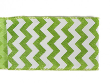 Wired Classic Chevron Leaf Green