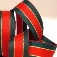 Traditional Grosgrain Christmas Stripes