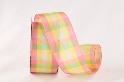 Wired Tricolor Gingham Check 01