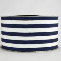 Grosgrain Mono Five Stripes Navy