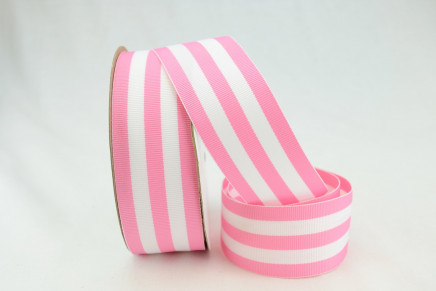 Grosgrain Mono Stripes Pink