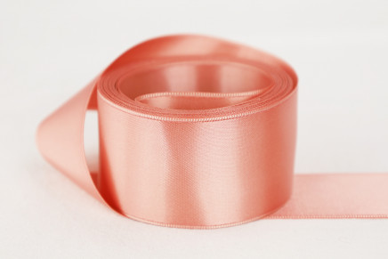 5/8 x 100 Yards Satin Ribbon - Light Pink Silk Ribbon with Spool