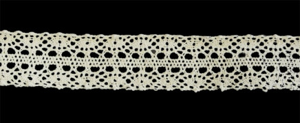 Cotton Crochet Lace Ivory 15282