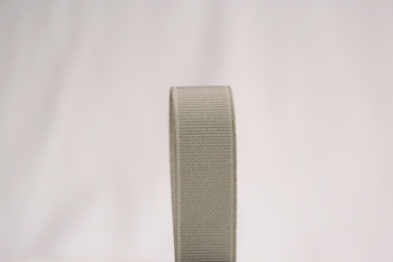 Solid Grosgrain Ribbon Gray