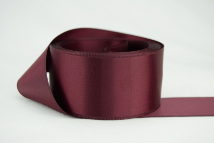 Double Faced Satin Maroon