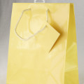 Solid Gift Bags Yellow
