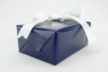 Solid Wrapping Paper Navy