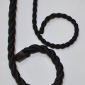 Twisted Cord Rope 2 Ply Black