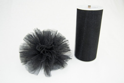 Gala Sparkle Tulle Black