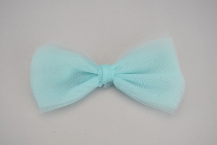 Tulle Ribbon Aqua Blue