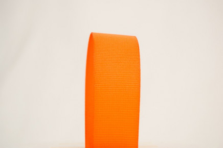 Solid Grosgrain Ribbon Tangerine