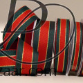 Traditional Grosgrain Christmas Stripes Red, Green & Gold