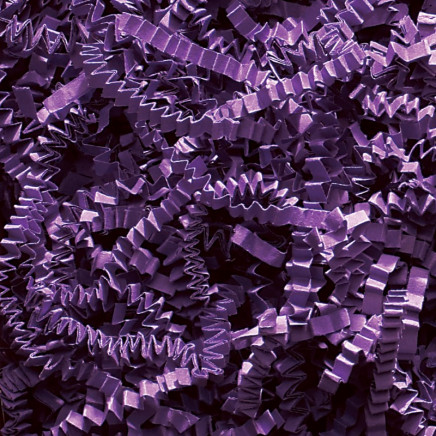 Crinkle Cut Paper Shred Purple