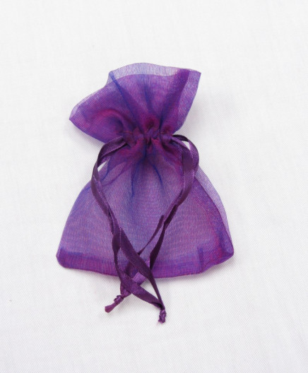 Sheer Organza Pouches Violet