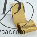 Wired Shantung Taffeta Satin Back Ribbon Antique Gold