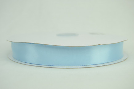 Single Faced Satin Light Blue