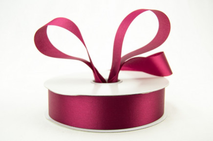 Outdoor Satin Polyester Ribbon Geranium