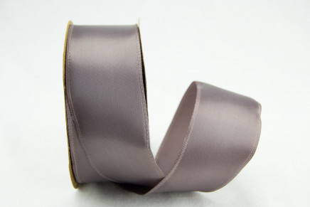 Wired Offray Single Faced Satin Contessa Portobello