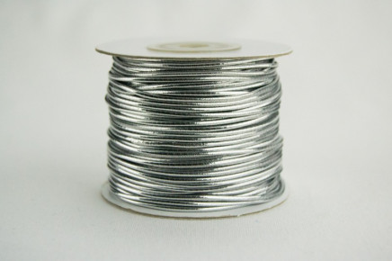 Elastic Cord Silver