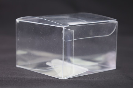 Crystal Clear Favor Box 4" X 4" X 2"