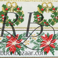 Wired Jacquard Christmas Wreaths