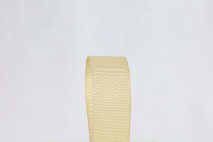 Solid Grosgrain Ribbon Bone