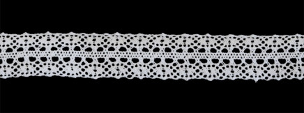Cotton Crochet Lace White