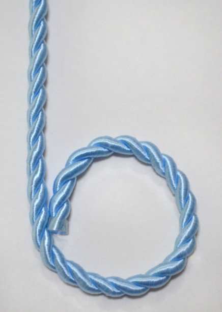 Twisted Cord Rope 2 Ply Light Blue