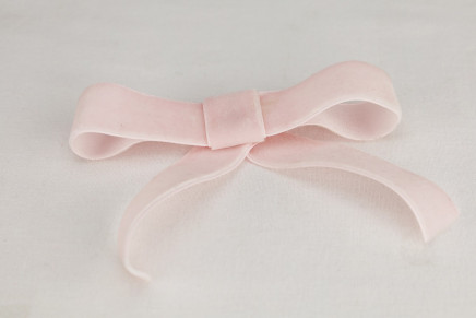 Polyester Woven Velvet Powder Pink