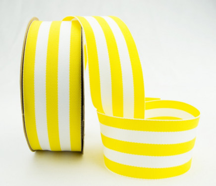 Grosgrain Mono Stripes Yellow