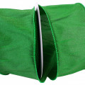 Wired Polyester Dupioni Emerald