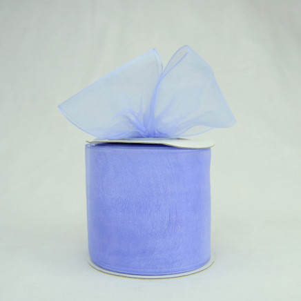 Plain Sheer Organza Iris