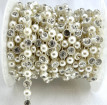 Pearl & Rhinestone Trim