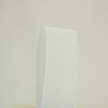 White 3" Solid Grosgrain Stiffer Quality Ribbon 50yd Spool