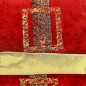 Santa's Belt on Wired Red Velvet Ribbon