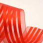 Four Stripe Organza