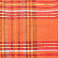 Wired Polyester Dupioni Metallic Plaid Ribbon