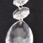 Hexagon Crystal Garland Raindrop