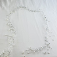 Faux Wired Pearl Garland